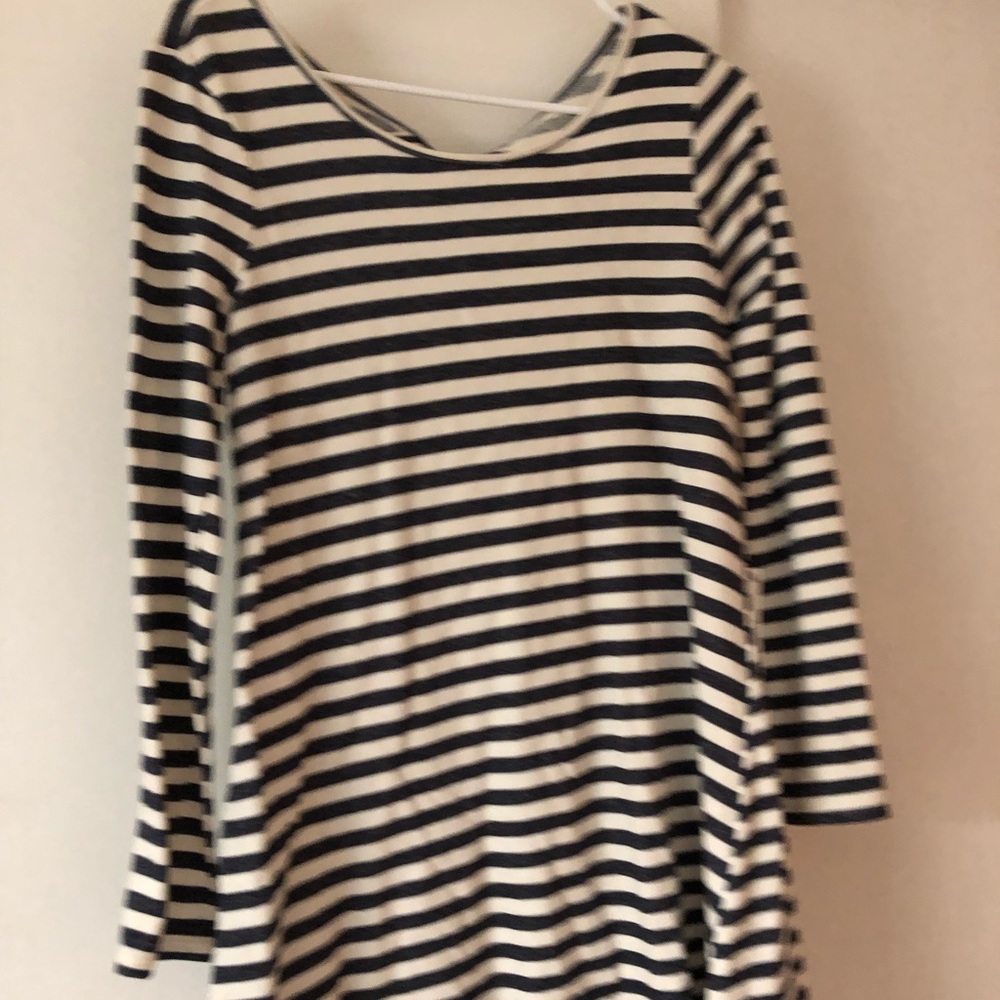 stripped dress